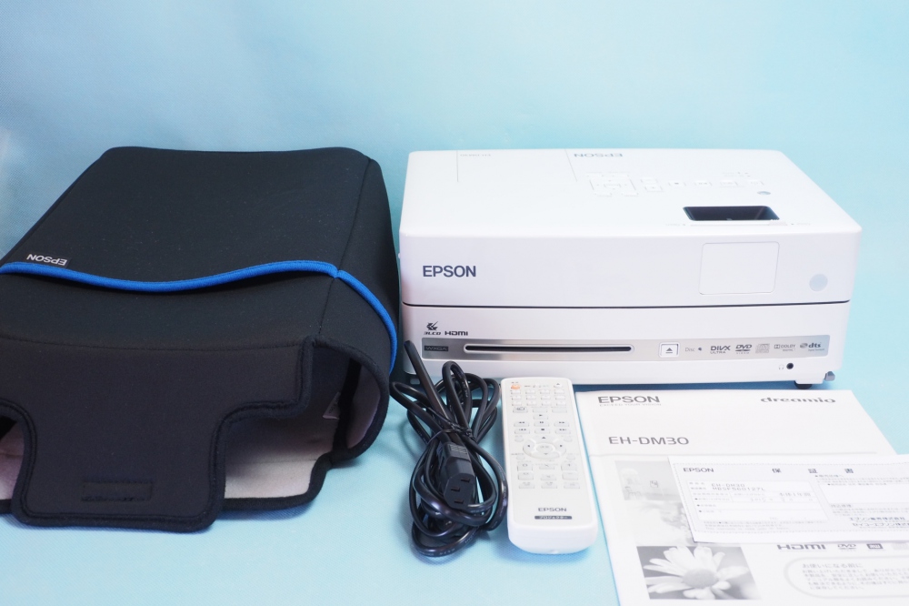 EPSON dreamio ホームプロジェクター 2,500lm WXGA 4.3kg ハイビジョン EH-DM30、買取のイメージ