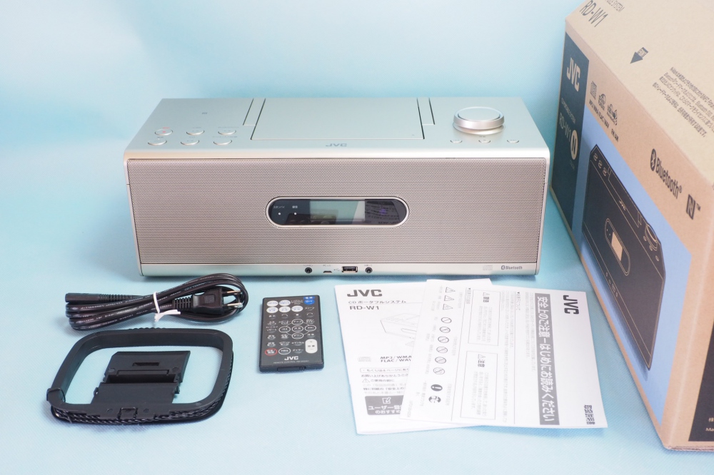 JVCケンウッド(ビクター) CDポータブルシステム(シャンパンゴールド) RD-W1-N、買取のイメージ