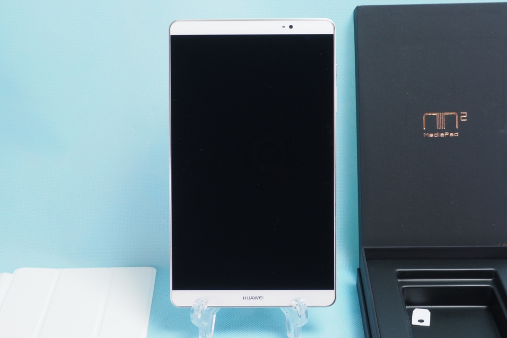 Huawei タブレット Mediapad M2 8.0 SIMフリー シルバー + 専用カバー、その他画像１