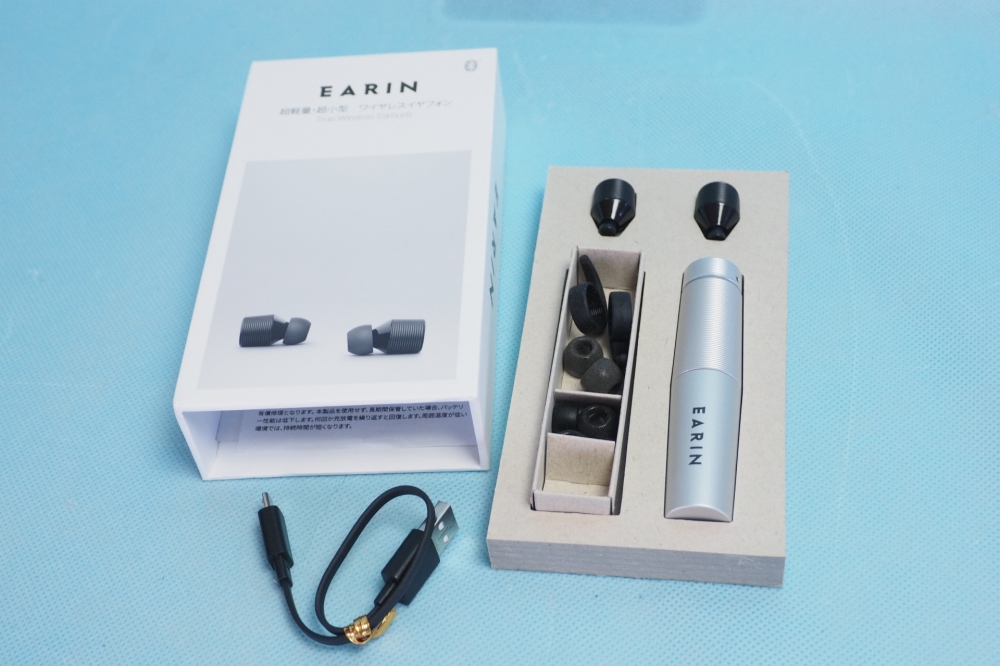 EARIN ワイヤレスイヤホン Bluetooth対応 小型・軽量、買取のイメージ