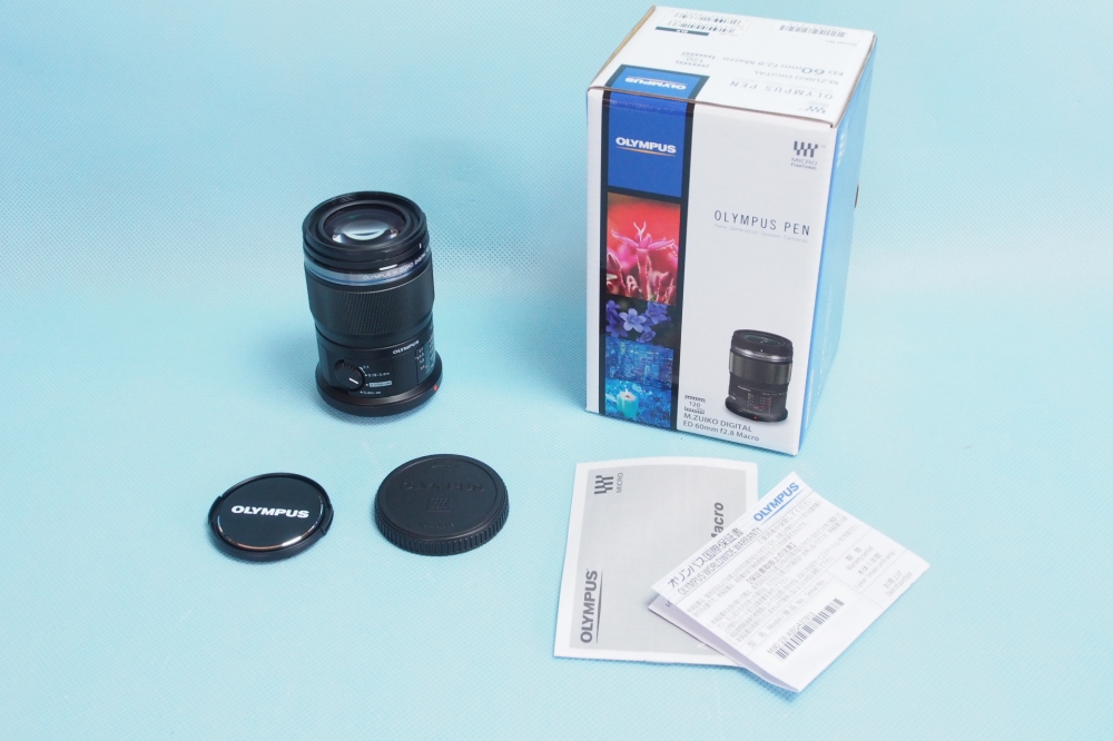 OLYMPUS 単焦点レンズ M.ZUIKO DIGITAL ED 60mm F2.8 Macro ブラック、買取のイメージ