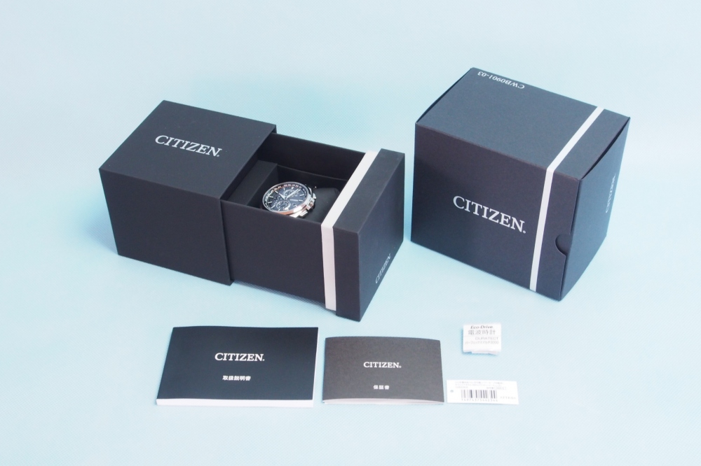 CITIZEN 腕時計 ATTESA アテッサ Eco-Drive エコ・ドライブ 電波時計 ダイレクトフライト 針表示式 薄型 マスコミモデル AT8040-57E メンズ、買取のイメージ