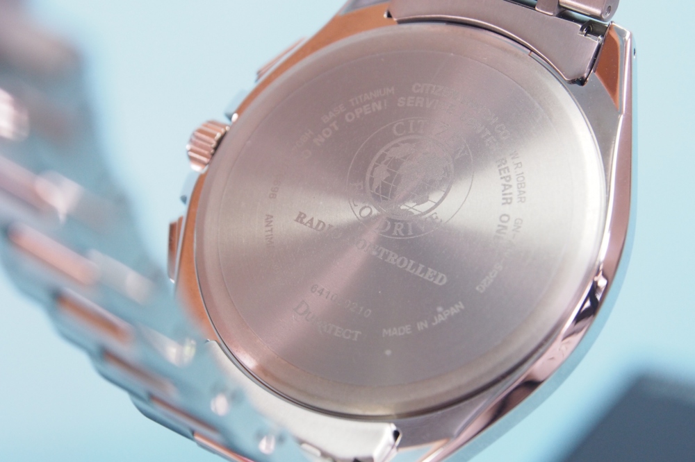 CITIZEN 腕時計 ATTESA アテッサ Eco-Drive エコ・ドライブ 電波時計 ダイレクトフライト 針表示式 薄型 マスコミモデル AT8040-57E メンズ、その他画像３