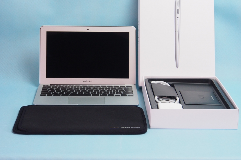 Apple MacBook Air 11.6 i5 8GB SSD128GB Early 2014 充放電回数 18回 + 専用ソフトケース、買取のイメージ