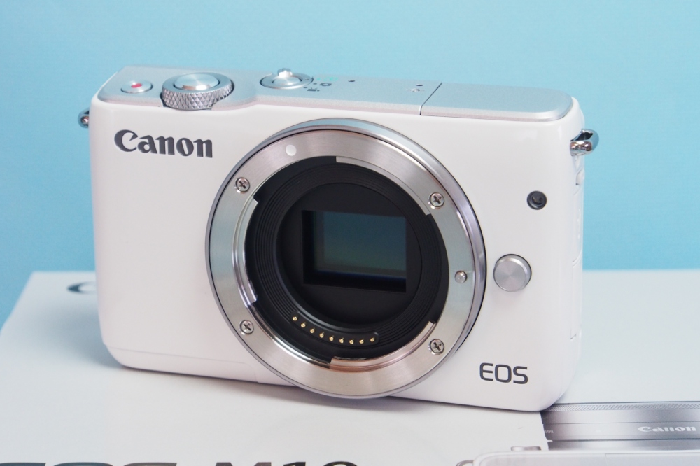 Canon ミラーレス一眼 EOS M10 ダブルレンズキット ホワイト EOSM10WH-WLK、その他画像１