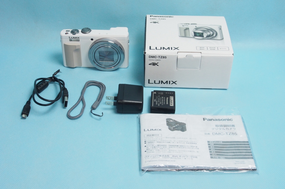 Panasonic コンパクトデジタルカメラ ルミックス TZ85 光学30倍 ホワイト DMC-TZ85-W、買取のイメージ