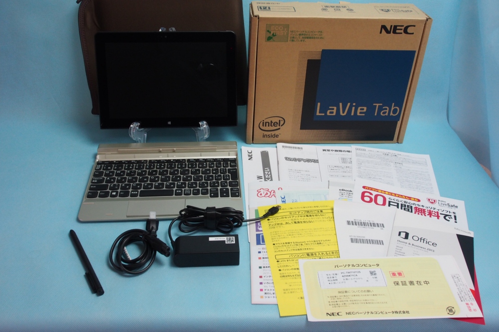 NEC LaVie Tab W (Atom Z3795/4GB/64GB/Win 8.1 with Bing/Office H&B 2013/10.1インチ) PC-TW710T2S、買取のイメージ