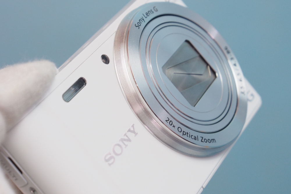 SONY デジタルカメラ Cyber-shot WX350 光学20倍 ホワイト DSC-WX350-W + 純正カメラケース、その他画像３