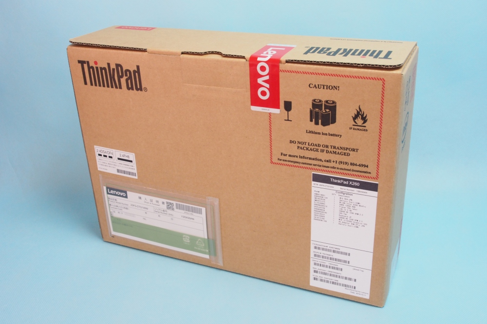 Lenovo ThinkPad x260 20F5-CTO1WW i5 8GB 500GB 、その他画像１