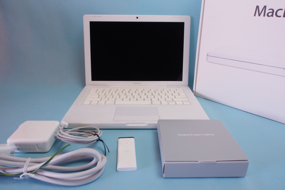 Apple MacBook Core 2 Duo 4GB HDD250GB Early 2008 充放電回数31回、買取のイメージ