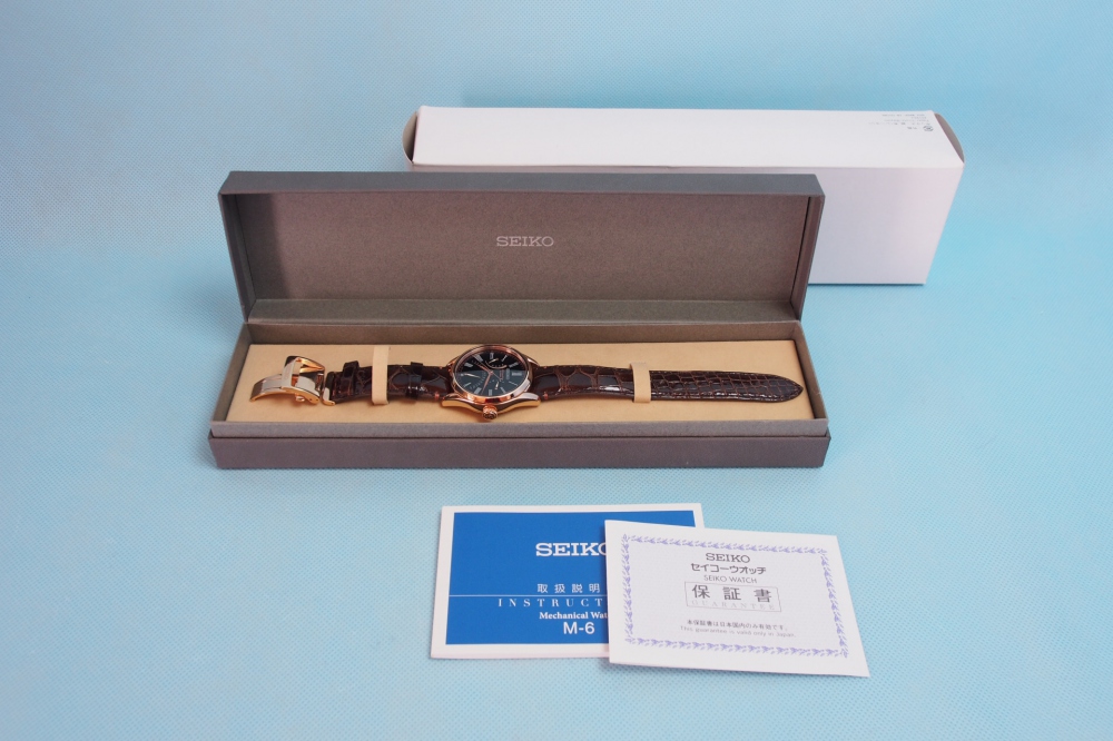 SEIKO PRESAGE 腕時計 メカニカル　自動巻（手巻つき） ハードレックス カーブサファイアガラス 漆ダイヤル 日常生活用強化防水（10気圧） SARD012 メンズ、買取のイメージ