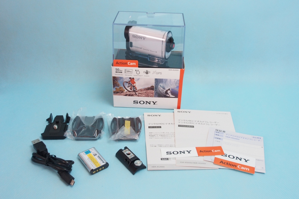 SONY HDウェアラブルカメラ AS200V アクションカム HDR-AS200V、買取のイメージ