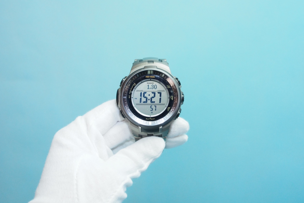 Casio 腕時計 PROTREK トリプルセンサーVer.3搭載 マルチバンド6 電波ソーラー PRW-3000T-7JF メンズ、その他画像１