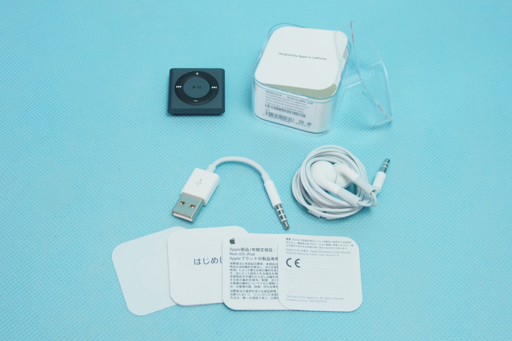 Apple iPod shuffle 2GB 第4世代 2015年モデル スペースグレイ MKMJ2J/A、買取のイメージ