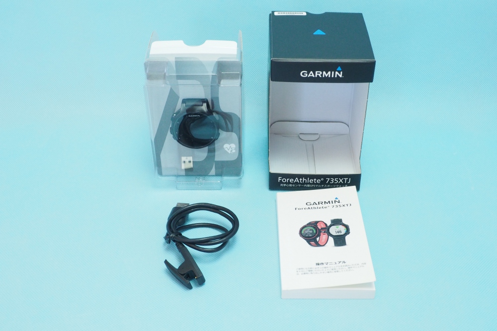 GARMIN(ガーミン) ランニングウォッチ GPS 心拍計 VO2Max トライアスロン対応 50m防水 ForeAthlete 735XTJ ブラック×グレイ、買取のイメージ