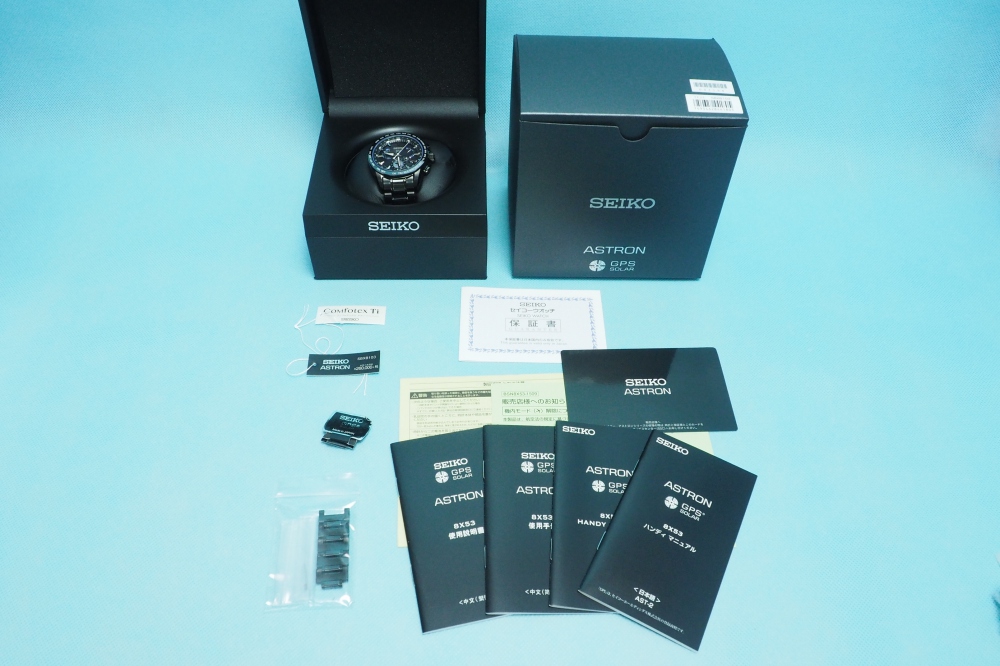 SEIKO 腕時計 ASTRON 準天項衛星初号機「みちびき」コラボレーション限定モデル SBXB103 メンズ 腕時計、買取のイメージ