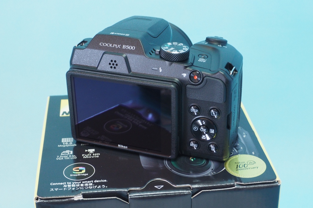Nikon デジタルカメラ COOLPIX B500 光学40倍ズーム 1602万画素 単三電池 ブラック B500BK、その他画像２