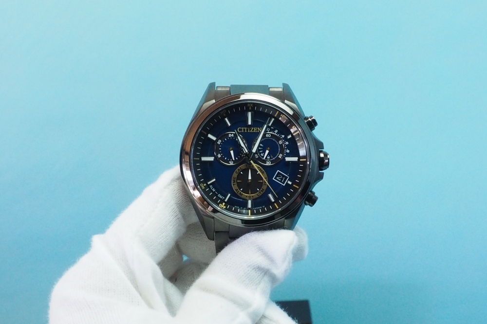 CITIZEN 腕時計 ATTESA アテッサ エコ・ドライブ電波時計 30周年記念限定モデル AT3055-57L メンズ、その他画像１