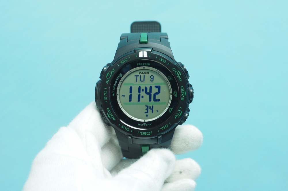 CASIO 腕時計 PROTREK Slim Line Series トリプルセンサーVer.3搭載 世界6局対応電波ソーラー PRW-3100Y-1JF メンズ、その他画像１
