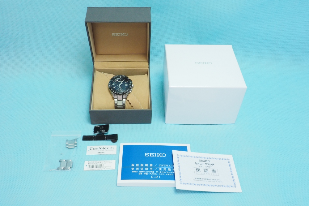 SEIKO 腕時計 BRIGHTZ デュアルタイム表示 SAGA233 メンズ、買取のイメージ