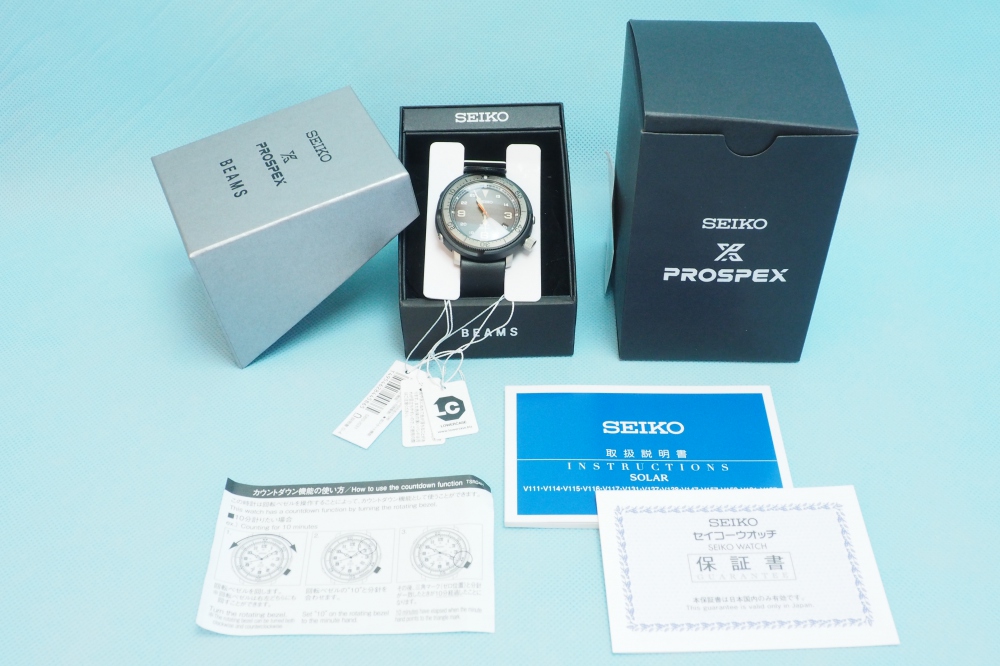 SEIKO プロスペックス フィールドマスター ビームス 限定モデル 牛革ベルト SBDJ031 メンズ腕時計、買取のイメージ