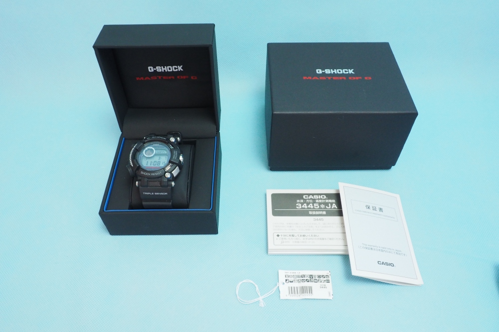 CASIO 腕時計 G-SHOCK フロッグマン 世界6局対応電波ソーラー GWF-D1000-1JF メンズ、買取のイメージ