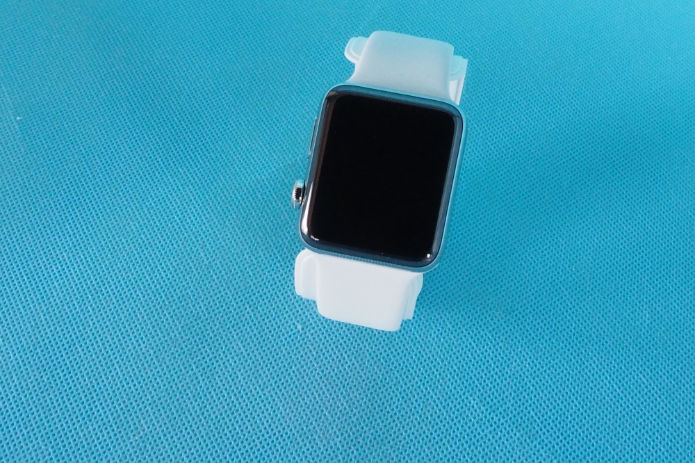 Apple Watch Series 3 GPS+Cellularモデル 42mm MQLY2J/A [ステンレススチールケース/ソフトホワイトスポーツバンド] 、その他画像１