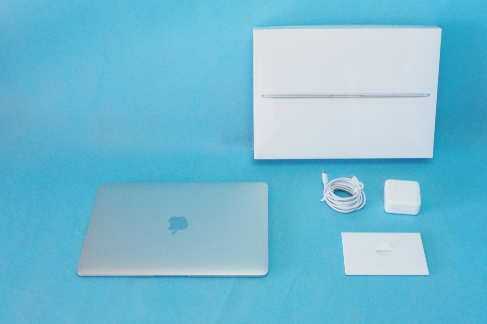 APPLE MacBook  1.1GHzデュアルコア Intel CoreMプロセッサ/12インチ/8GB/256GB/シルバー  Early2015 MF855J/A 充電回数470回、買取のイメージ