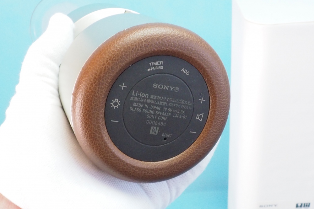 ソニー SONY グラスサウンドスピーカー Bluetooth対応 LEDライト付き LSPX-S1、その他画像３