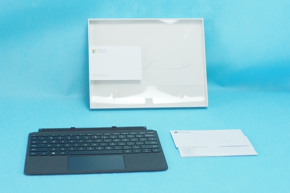 Surface Go タイプ カバー ブラック（英字配列）KCM-00021、買取のイメージ
