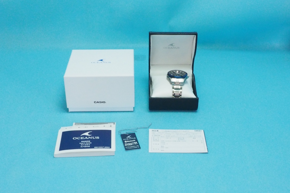 カシオ CASIO 腕時計 OCEANUS オシアナス Bluetooth 搭載 GPS 電波ソーラー OCW-G2000RA-1AJF メンズ、買取のイメージ