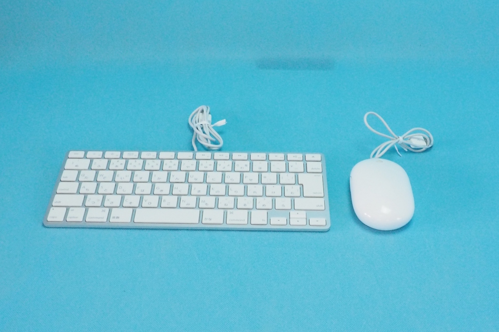 Apple Keyboard A1242 (JIS) + Apple Mouse A1152 有線 USB アップル キーボード　マウス、買取のイメージ