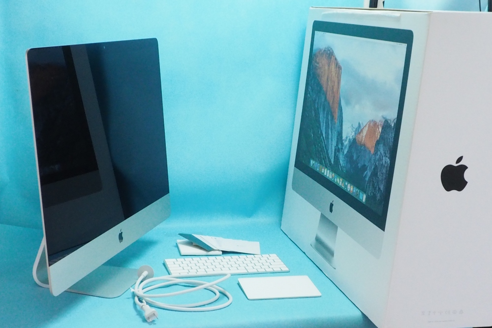 Apple iMac 27インチ Retina 5K 4GHz i7 32GB Fusion Drive 3.12TB Late 2015 USキー、買取のイメージ