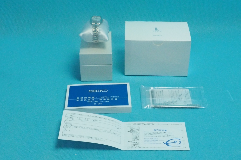 SEIKO セイコー 腕時計 SSQW049 レディース LUKIA ルキア  Lady Gold ソーラー電波、買取のイメージ
