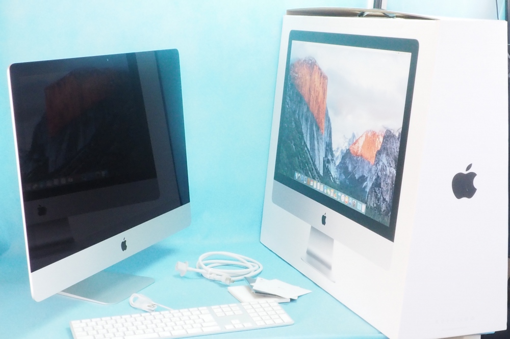 Apple iMac 27インチ Retina 5K 4GHz i7 32GB Fusion Drive 2TB Late 2015、買取のイメージ
