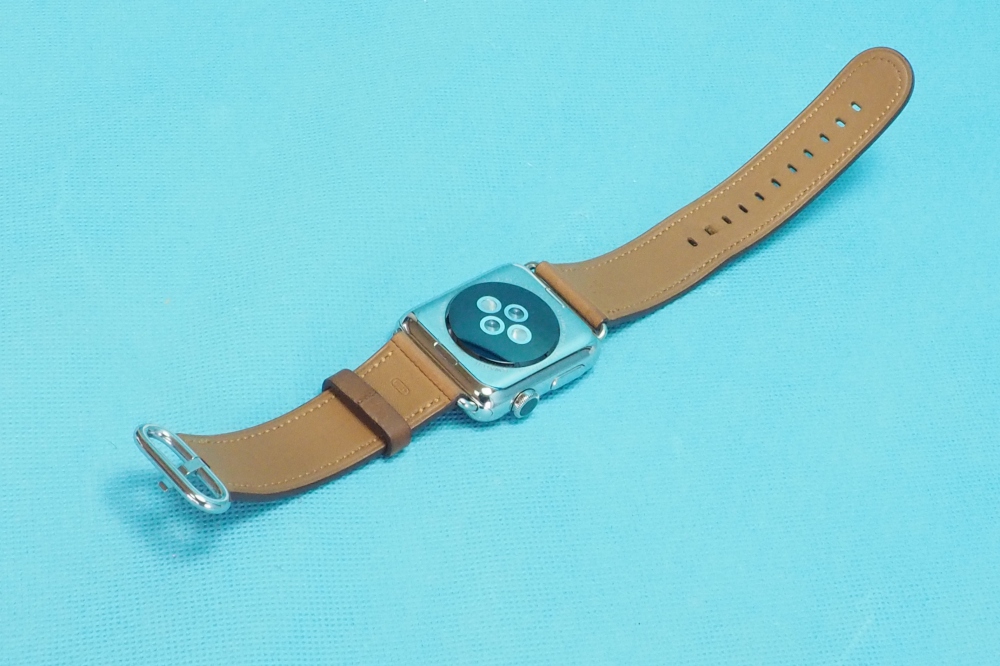 Apple Watch アップルウォッチ series2  A1758 Stainless Steel 42mm Classic Buckle Saddle Brown Leather、その他画像３