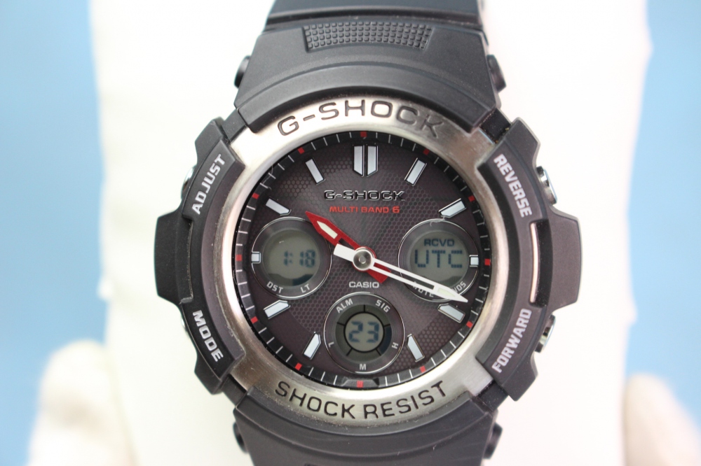 CASIO 腕時計 G-SHOCK ジーショック タフソーラー 電波時計 MULTIBAND 6 AWG-M100-1AJF メンズ、その他画像１