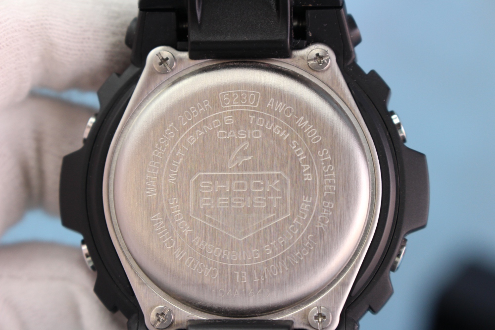 CASIO 腕時計 G-SHOCK ジーショック タフソーラー 電波時計 MULTIBAND 6 AWG-M100-1AJF メンズ、その他画像４