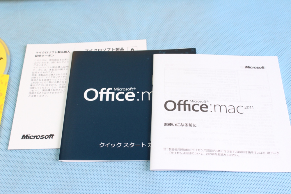 Microsoft Office for Mac Home and Student 2011 ファミリーパック [パッケージ] (PC3台/1ライセンス)、その他画像２