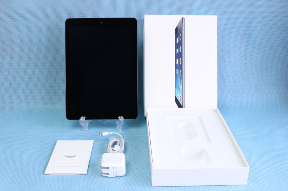 Apple iPad Air Wi-Fiモデル 16GB MD785J/A アップル アイパッド エアー MD785JA スペースグレイ、買取のイメージ
