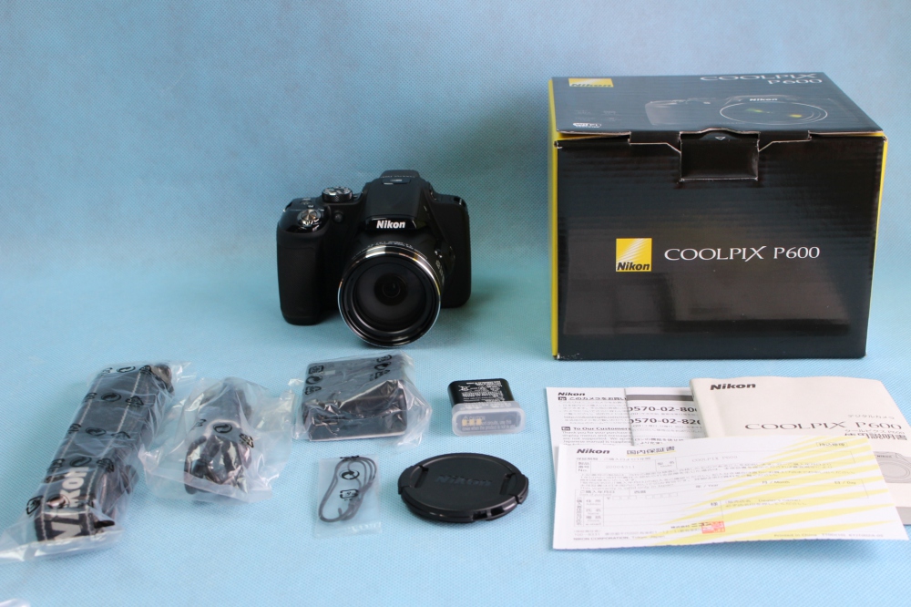 Nikon COOLPIX デジタルカメラ P600 光学60倍 1600万画素 ブラック P600BK、買取のイメージ