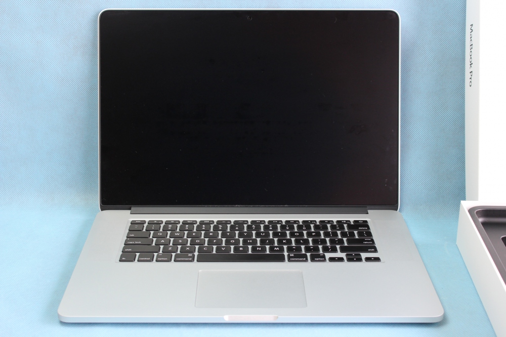 Apple MacBook Pro 15.4 Retina i7 16GB SSD768GB USキー 充放電回数39回、その他画像１