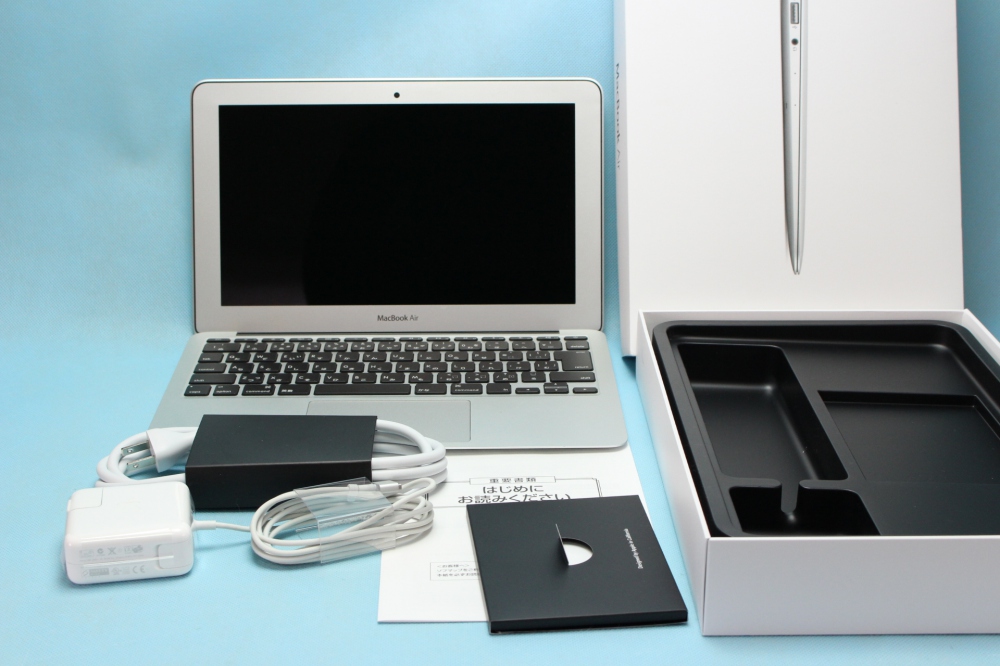 MacBook Air 1400/11.6 MD711J/B  i5 4GB SSD128GB Early 2014 充放電149回、買取のイメージ