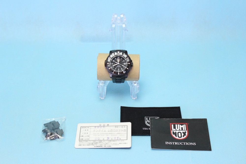 LUMINOX 腕時計 ロッキ―ドコレクション U.S.AIRFORCE PILOT SERIES ステルスF-117ナイトホ-ク 3402 メンズ、買取のイメージ
