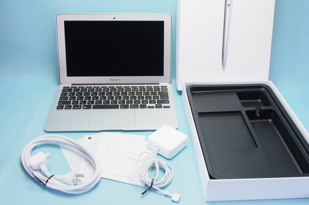 Apple MacBook Air 11.6 i5 4GB 128GB MD711J/B Early 2014 充放電回数3回、買取のイメージ