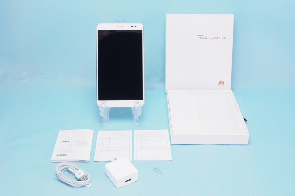 Huawei SIMフリーLTE対応 7インチ Android タブレット Mediapad X1 7.0 7D-504L ホワイト、買取のイメージ