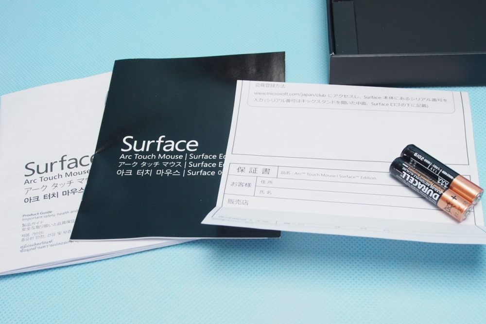 マイクロソフト【Surface用】アーク タッチ マウス Surface エディション E6W-00008、その他画像３
