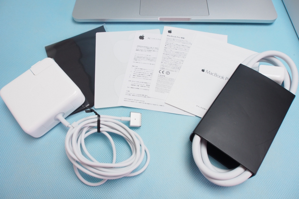 APPLE MacBook Pro with Retina i5 13.3 8GB 128GB MF839J/A Early 2015 充放電回数2回、その他画像２