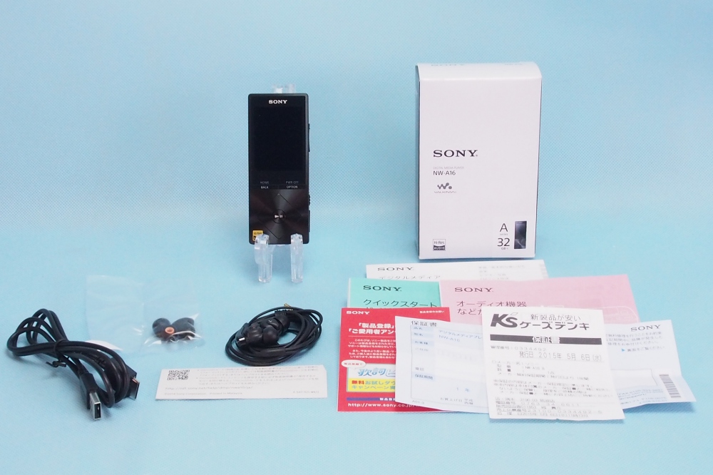 SONY ウォークマン Aシリーズ 32GB ハイレゾ音源対応 ブラック NW-A16/B、買取のイメージ