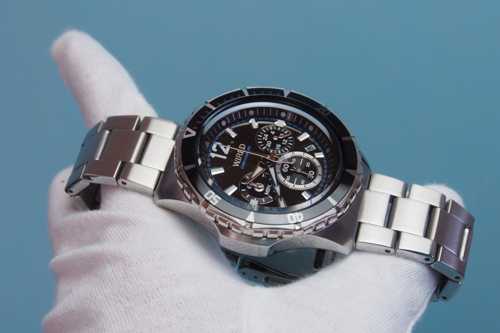 WIRED 腕時計 THE BLUE ザ ブルー クオーツ ハードレックス 日常生活用強化防水 (10気圧) AGAW427 メンズ、その他画像２